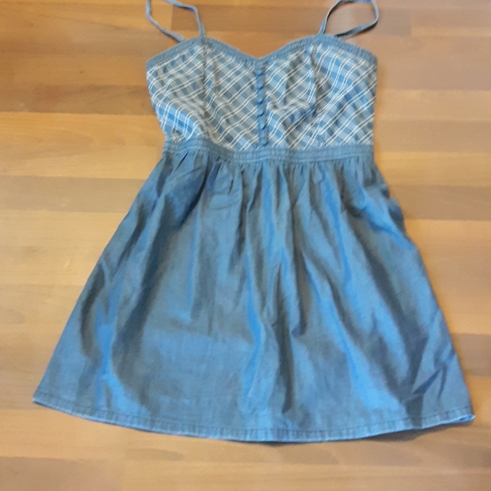 Joe Boxer Denim Sun Dress Size: Large